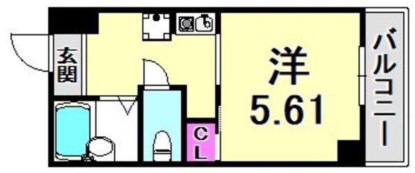 レジェンド西宮の物件間取画像